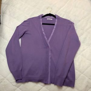 Flawless purple cardigan